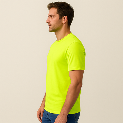 Heavy Cotton Multi-Pack Safety Green & Safety Orange Short Sleeve T-Shirt