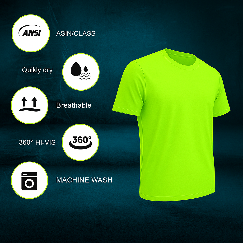 Heavy Cotton Safety T-shirt